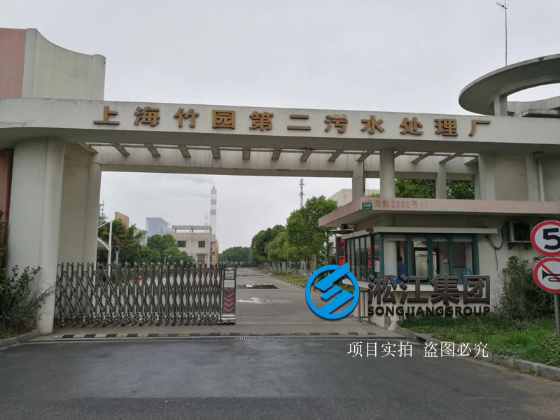 【安裝現場】上海竹園污水處理廠橡膠接頭使用現場 【安裝現場】上海竹園污水處理廠橡膠接頭使用現場
